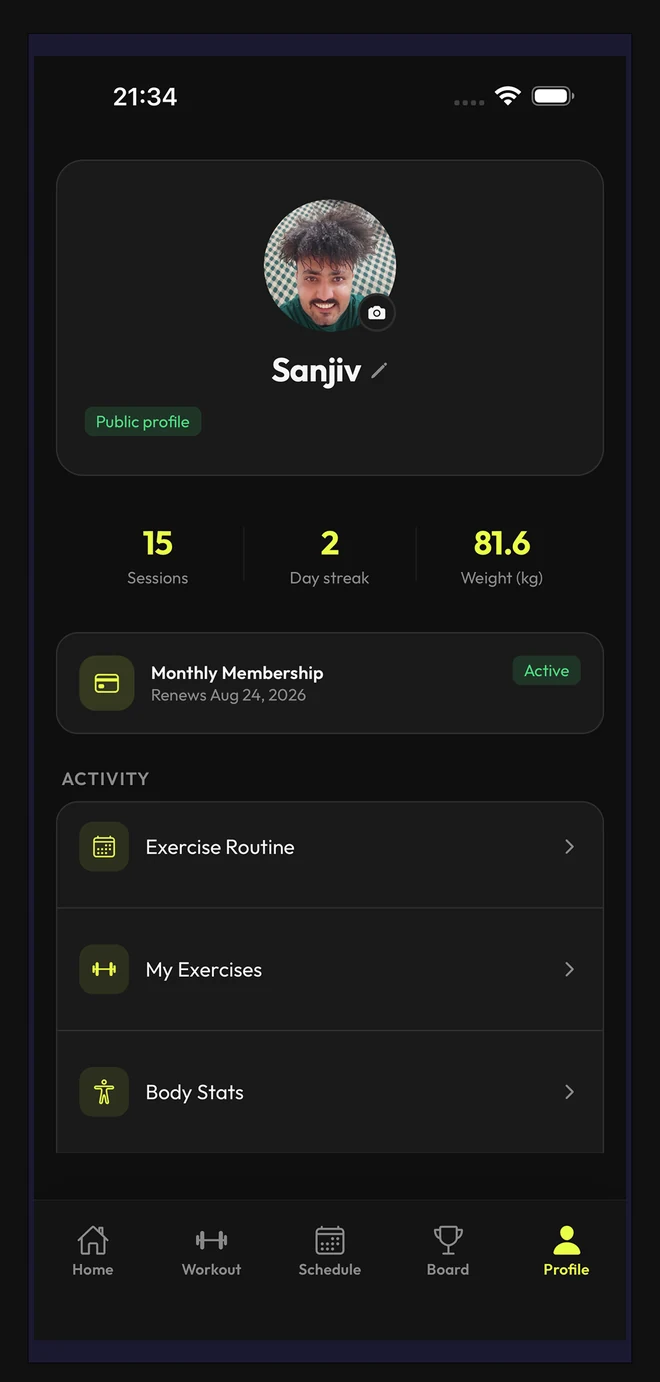 FitlandHQ app — See your progress